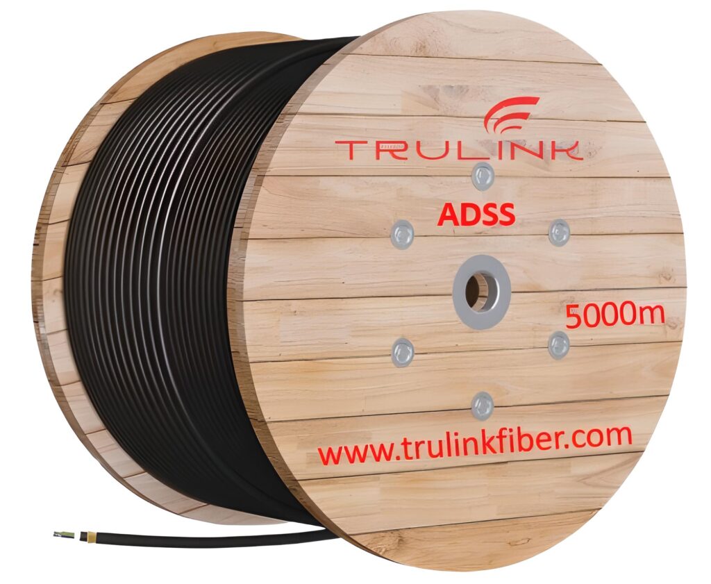 Strand Adss Fiber Optic Cable Km Black Trulink